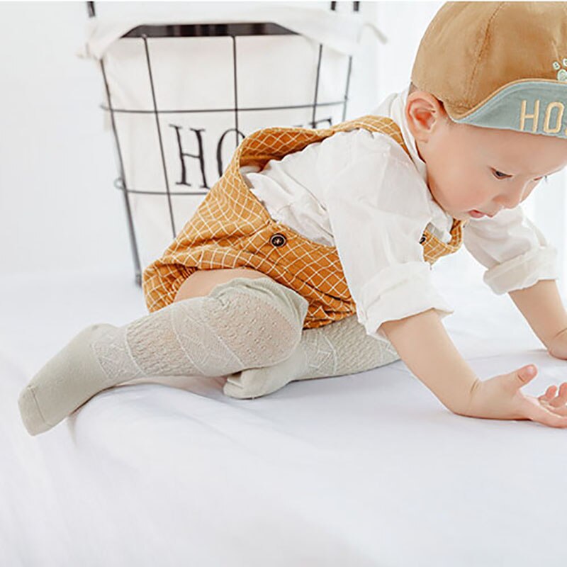 Summer Newborn Baby Socks Breathable Mesh Baby Girl Boy Knee Long Socks Soft Infant Baby Knee High Socks Stocking Sokken