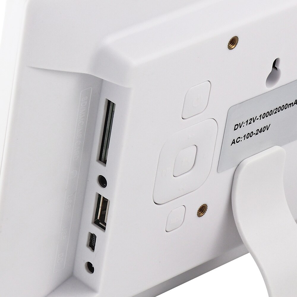 IPS 10 inch Digital Picture Photo Frame Full-View Screen Photo Album 1280*800 Clock Calendar Video Player