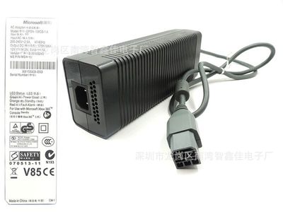 EU Plug 110V-230V 175W AC power Adapter charger For XBOX360 Power Supply For Xbox 360 fat