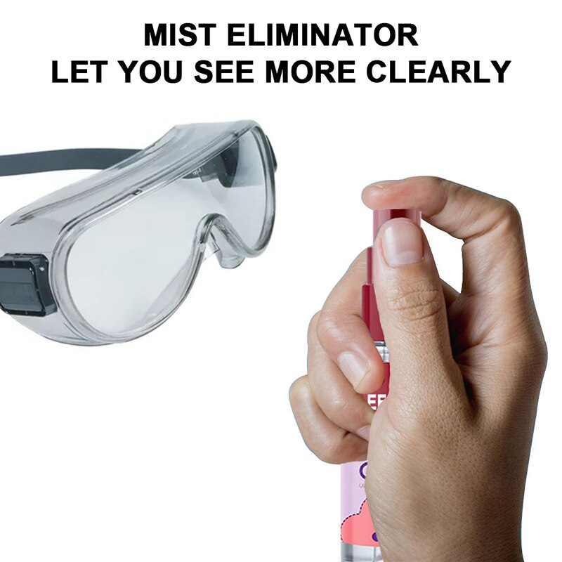 Glass Coating Spray Anti-Fog Spray Prevents Fogging of Glass or Plastic Window Mirrors Eyeglasses Lenses PR