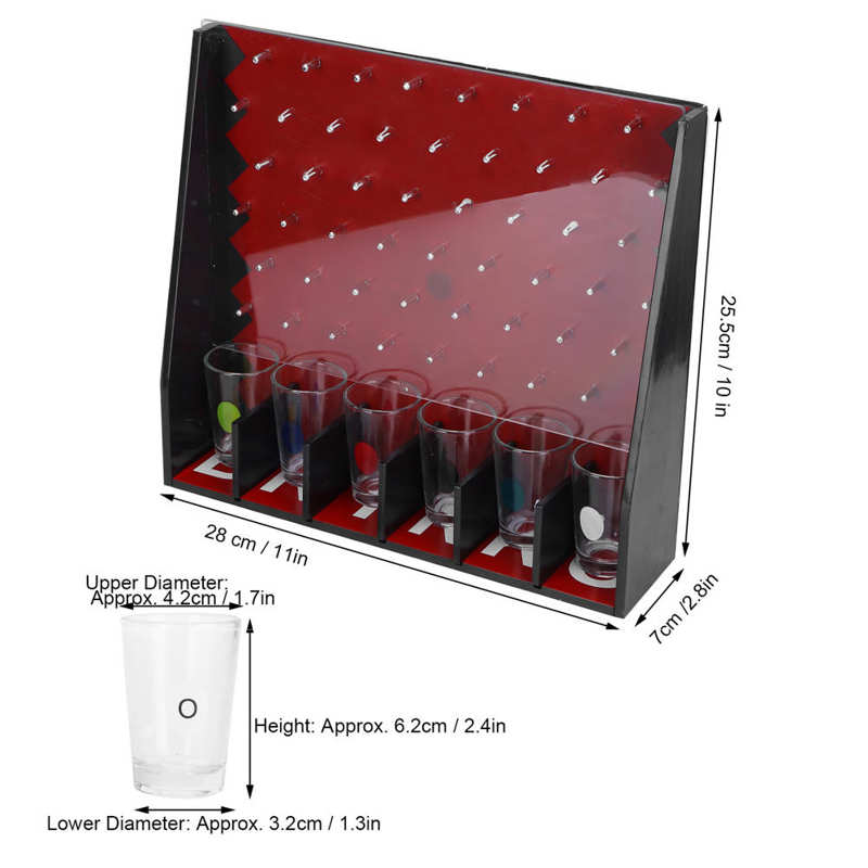 Party Drink Shot Interesting Drinking Board Games Easy To Use for Adults Couples Portable Reusable