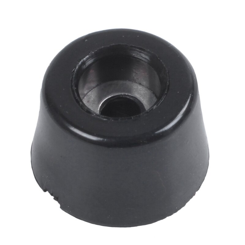 40 stk gummi antivibrasjon konisk form møbel bord stol benspiss fotputer svart  - 20 stk 14 x 9 x 12mm & 20 stk 18 x 15 x 5mm