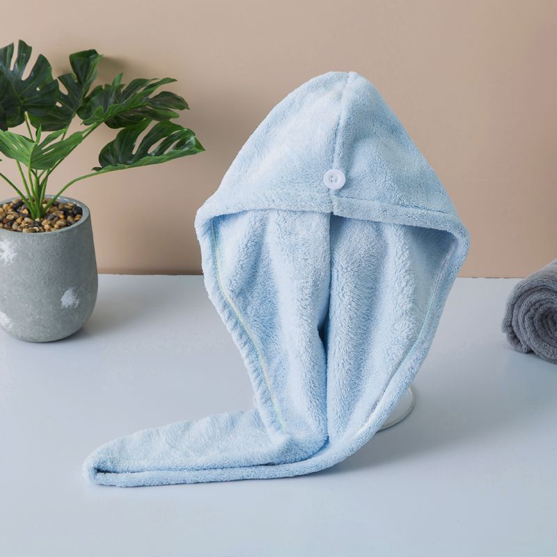 Magic Droog Haar Badhanddoek Microfiber Haar Sneldrogend Absorberen Vocht Droger Handdoek Bad Douche Wrap Hat Cap: H