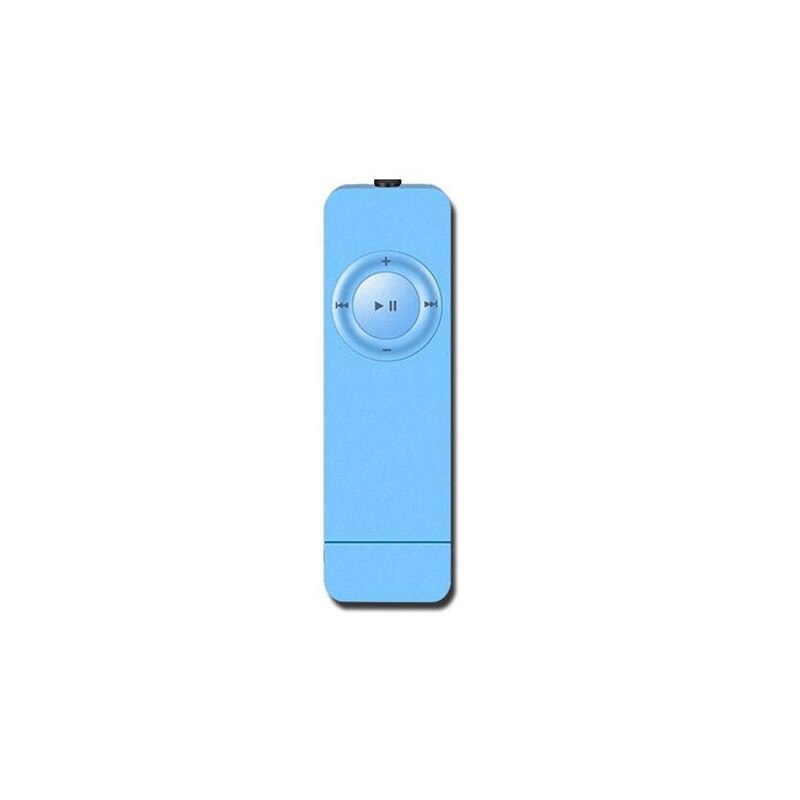 USB in-line card MP3 player U disk mp3 player reproductor de musica Lossless Sound Music Media MP3 Player Support Micro TF Card: Sky Blue