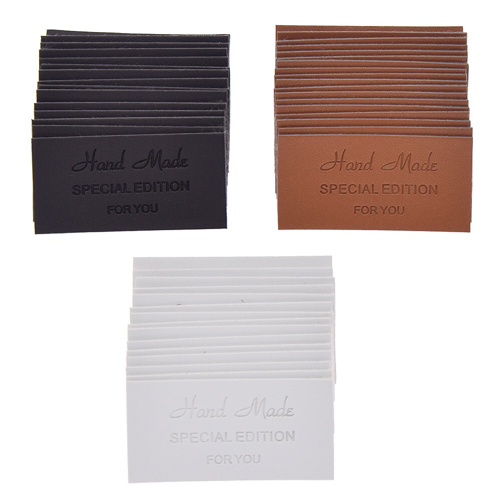Lederen labels van echt leer | Kleding Labels ™ Nederland