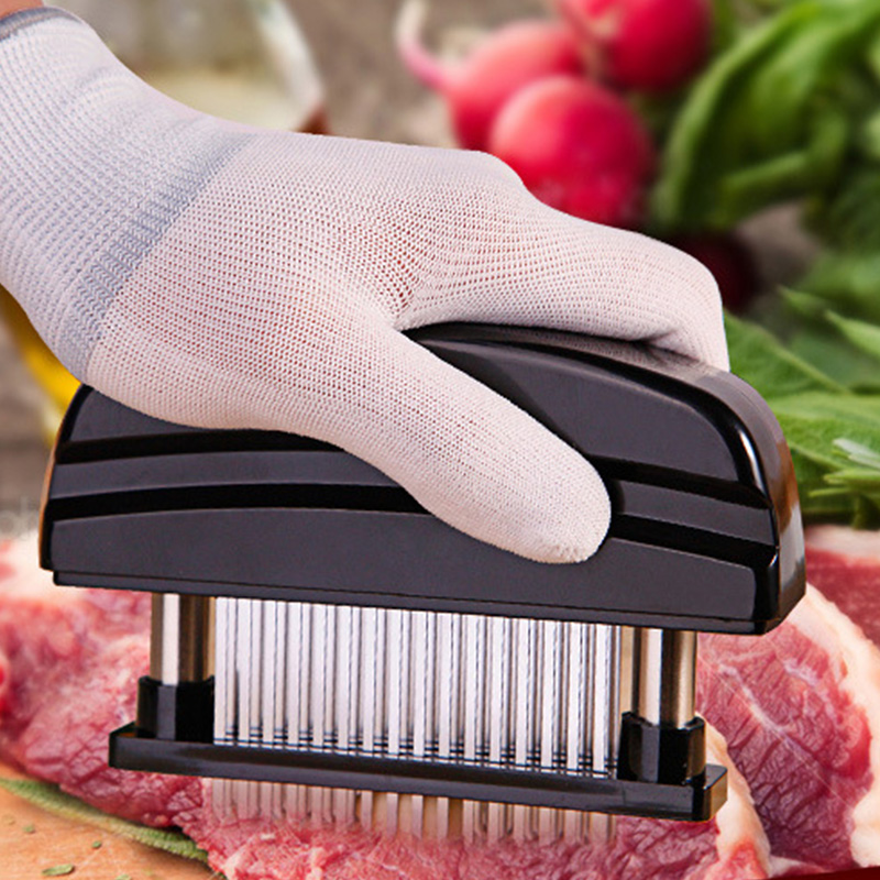 Attendrisseur de viande 48 lames batteur à viande couteau inox viande Beaf Steak maillet pin viande cassé outil pin viande aiguille