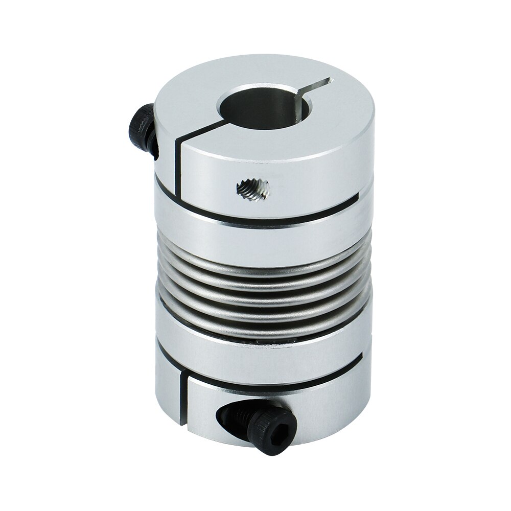 motor bellows coupler 2 pcs/lot LB-B-D20L34 4mm-10mm inner hole rated torque 1.8Nm Aluminum Alloy Shaft Coupler