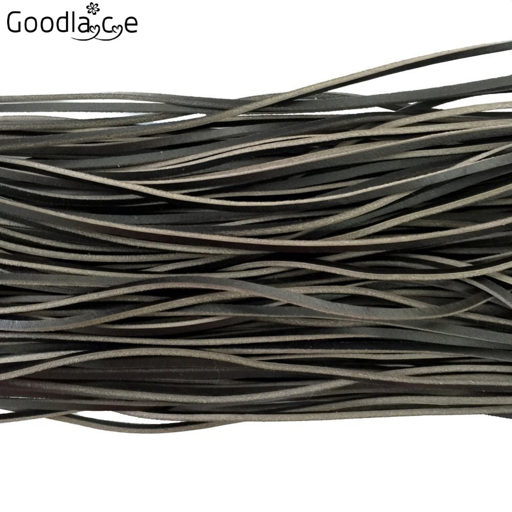 1 PCS of Rawhide Leather Shoelaces 1/8" Shoestrings Boot Shoe Laces 280cm Long/110 Inch