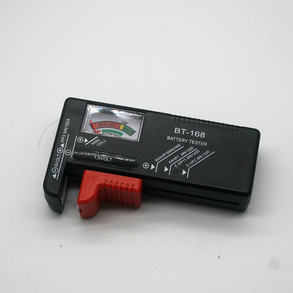BT-168 Pro 168 Universele Batterij Tester Batterij Capaciteit Diagnostic Tools Voor Huishoudelijke Batterij Testen Levert: BT-168