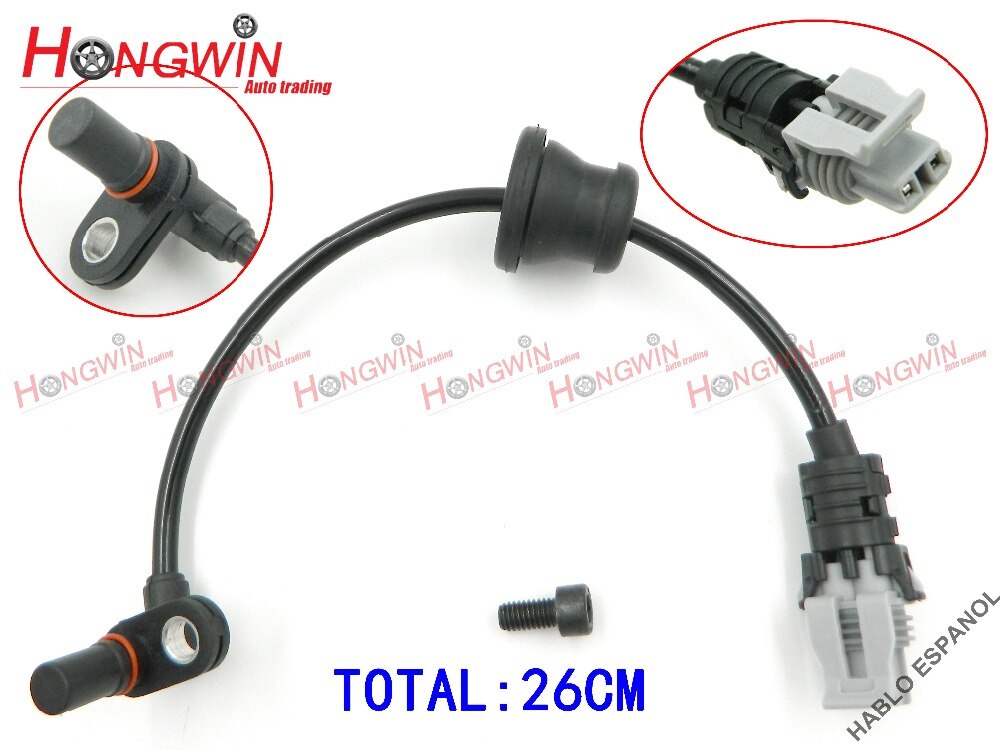 4pcs One Set ABS Wheel Speed Sensor Fits PPontiac Chevrolet Equinox Captiva SSaturn Opel 2007 96626078, 96626080