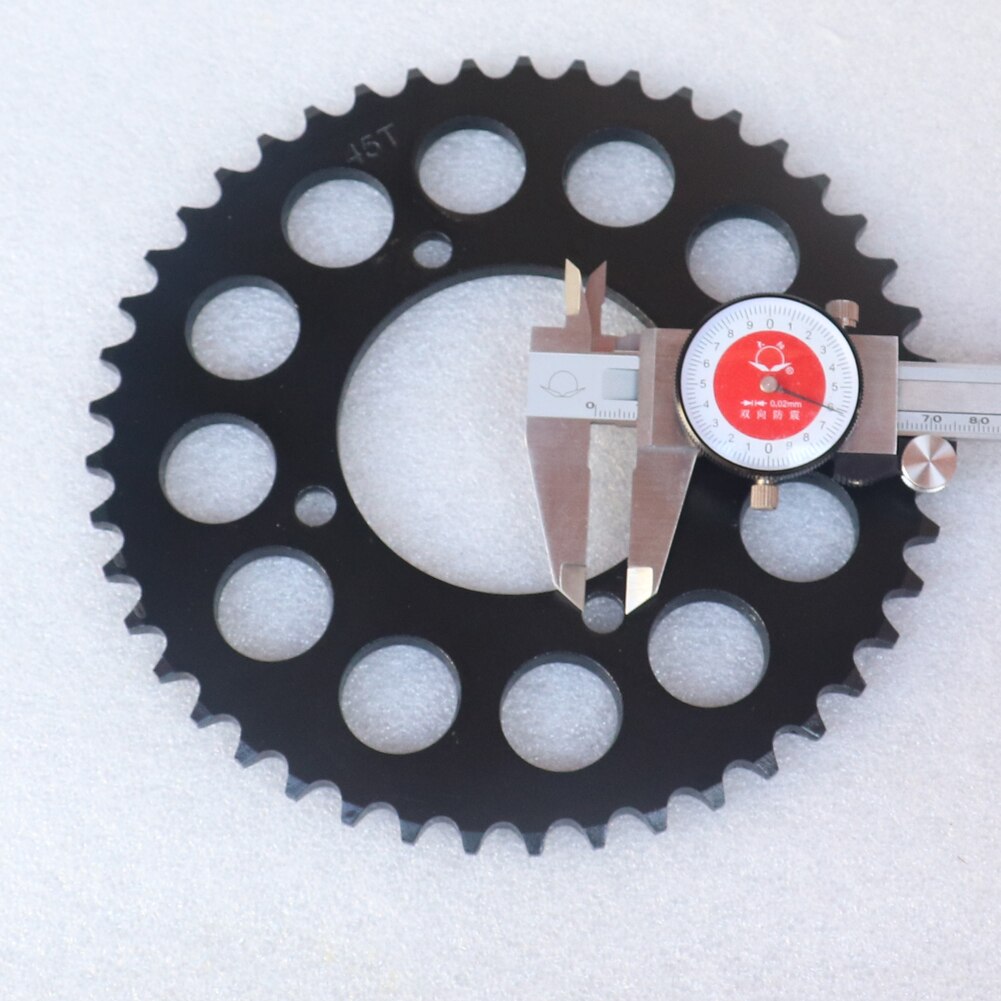 420 Chains 45T 76mm Motorcycle Chain Sprockets Rear Back Sprocket Cog For 110cc 125cc 140cc Dirt Pit Bike