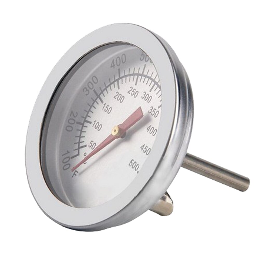 Termómetro parrila ahumadora para barbacoa, medidor de temperatura de 100-1000 grados Fahrenheit 50-500 grados