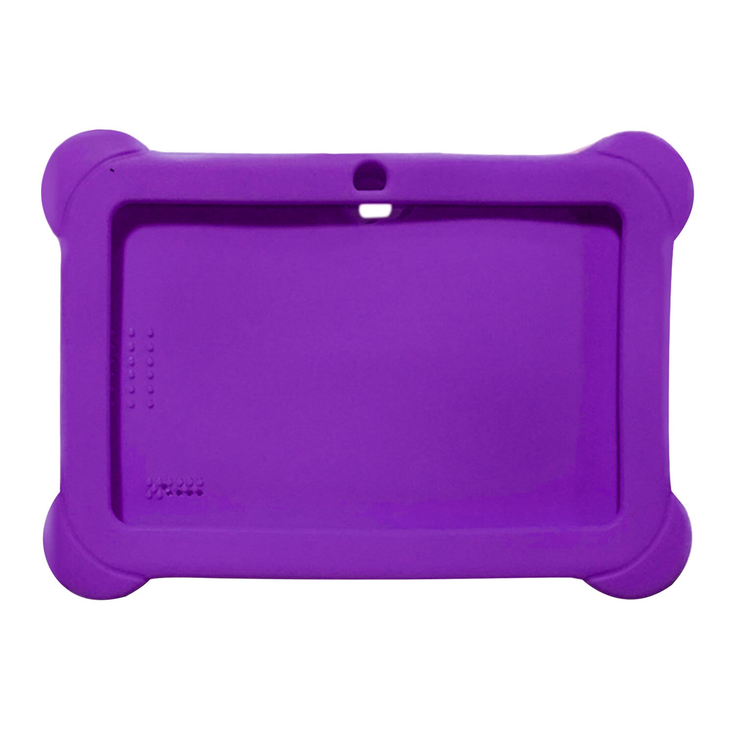 Besegad Leuke Tablet Beschermhoes Zachte Siliconen Cover Skin Shell Protector voor Q88 Y88 A13 Android Tablet 7 Inch Tablet: Purple