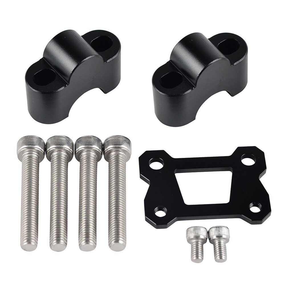 NICECNC 25mm Moto Guidon Riser Poignée Graisse Barre pour Yamaha MT07 FZ07 MT FZ 07 MT-07 FZ-07