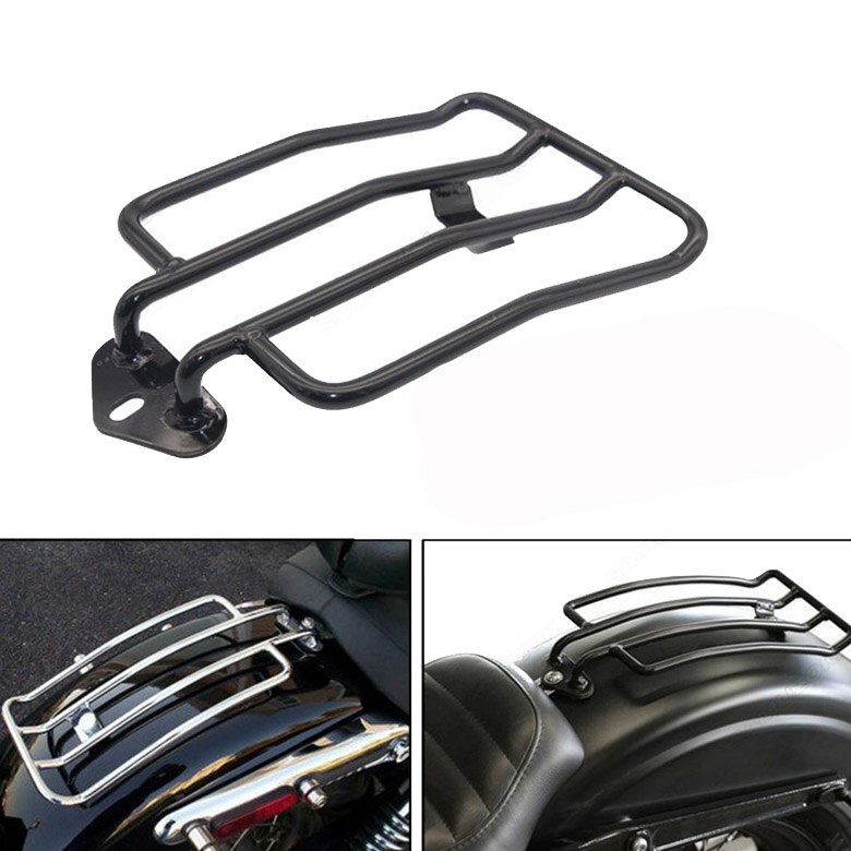 Motorcycle Chrome Solo Luggage Carrier Rear Fender Rack For Harley Sportster XL 883 Sportster 1200 2004-Up