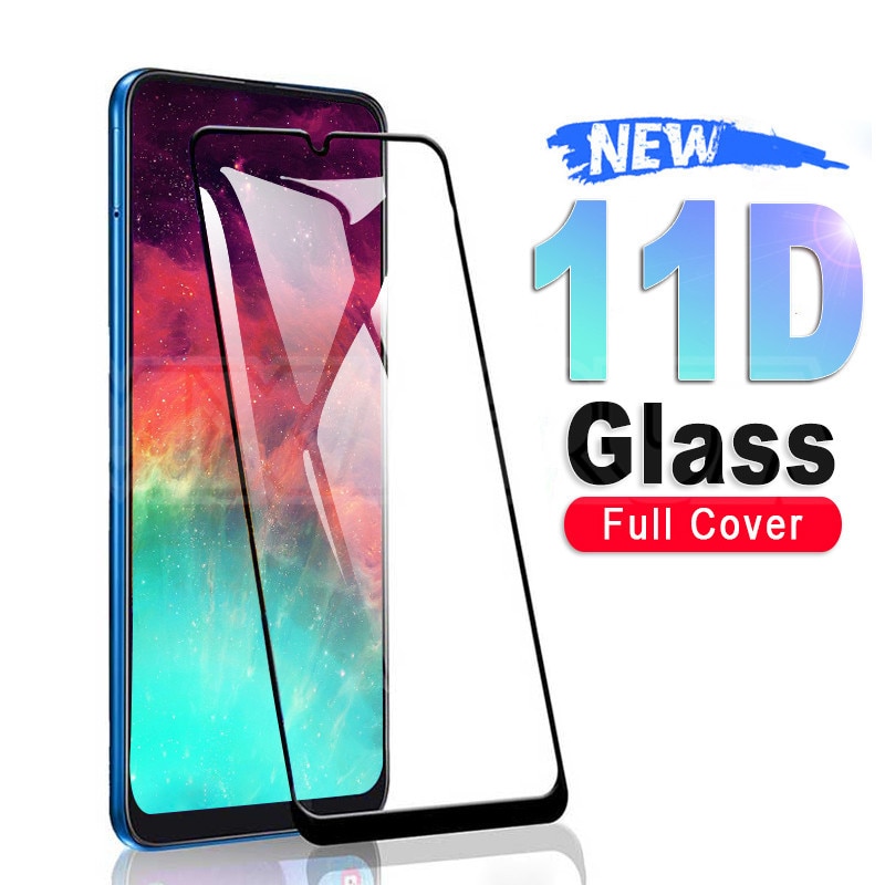 Vidro De Proteção Para Samsung Galaxy A10 A30 11D A50 A70 A20E Protetor de Tela Samsung A20S A30S A40S A50S A70S M10S M30S Vidro