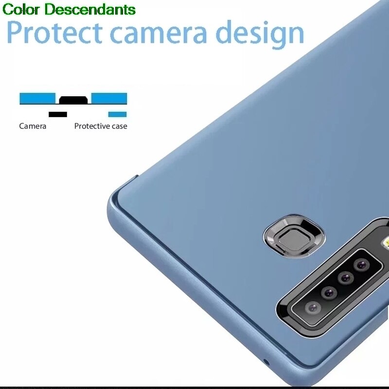 accorto Caso Dello Specchio per Vivo V19 Custodie Fundas Magnetico di Vibrazione del Cuoio Della Copertura per VIVO V19 Cassa Del Telefono per VivoV 19 vivoV19 Telefono etui