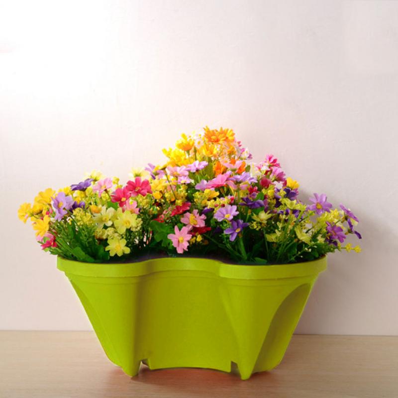Dimensional Three-petal Flower Pot Strawberry Basin Multi-layer Superimposed Cultivation Pot Vegetable Melon Fruit Planting Pot