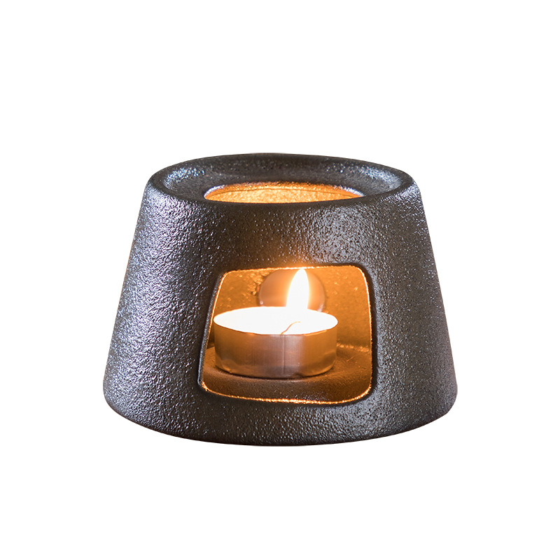 Base calefactora para velas, calentador de cerámica japonesa, soporte para tetera, Base aislante, calentador de agua y café