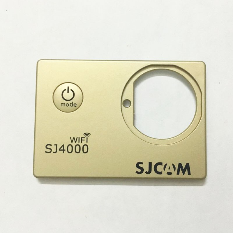 SJCAM SJ4000 Wifi Accessories Front Panel Case Parts Faceplate for SJ Cam SJ4000 Wifi Waterproof Sports Action Camera: Gold Color