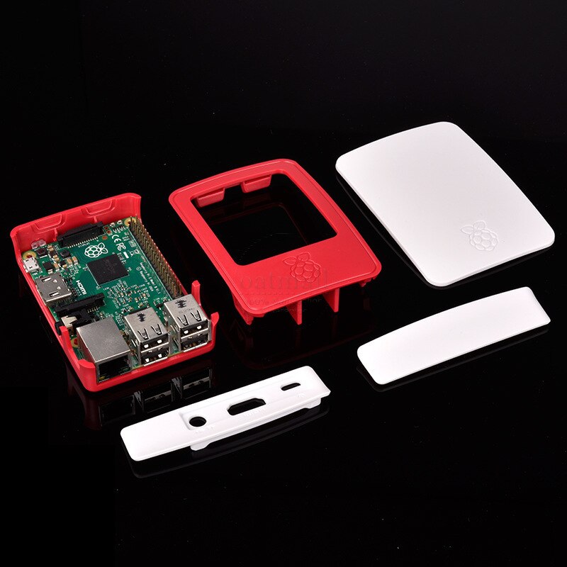Raspberry Pi 3 Case Official ABS Enclosure Protective Plastic box shell For Raspberry Pi 3 Model B B+ / Pi 2 Case