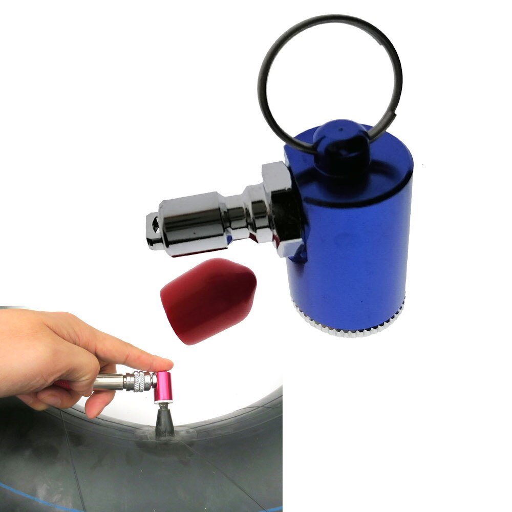 Reifenfüller für taucher, anschluss an standard-bodyboard-schlauch