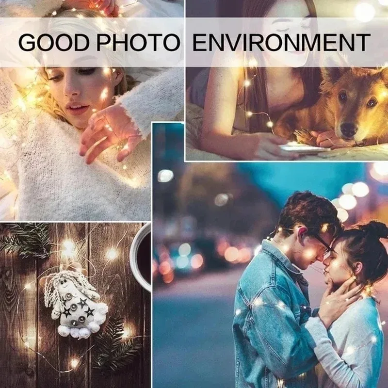 Guirnalda de luces Led USB, 5M/10M/20/30M, telecontrol, 8 modos, luces de Control remoto, guirnaldas de hadas, lámparas de decoración para bodas, Navidad y vacaciones