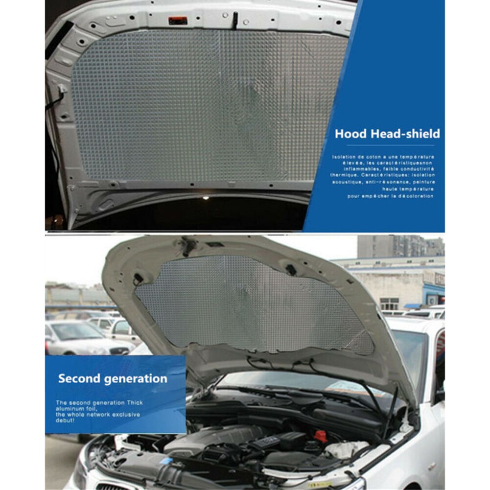 Isolatie auto geluid warmte isolatiemat warmtemat universeel 7mm auto schutbord