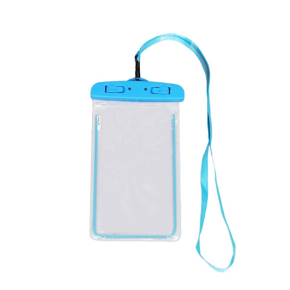 Zomer Lichtgevende Waterdichte Pouch Zwemmen Gadget Strand Dry Bag Phone Case Camping Skiën Houder Voor Mobiele Telefoon 3.5- 6 inch