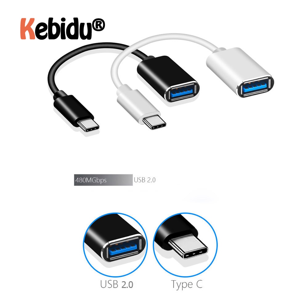 USB Adapter Type-C OTG Adapter Kabel 16CM USB 3.1 Type C Male Naar USB 2.0 EEN Vrouwelijke OTG Data Cord Adapter