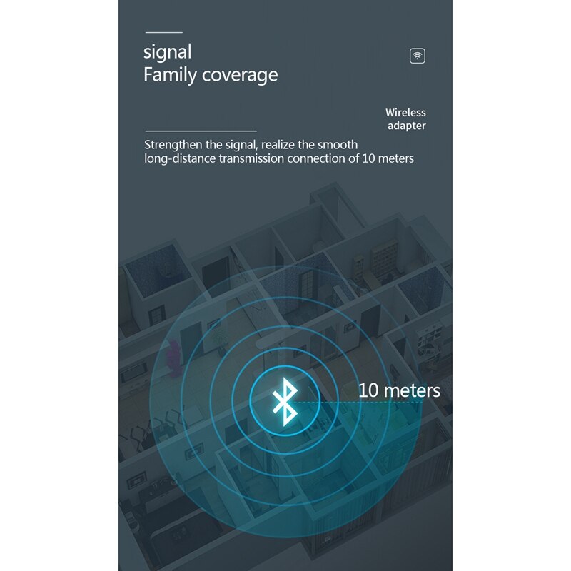 Lcd Sn Display Bluetooth Adapter Bluetooth Receiver Transmitter 2 in 1 Hands-Free Call Bluetooth 5.0