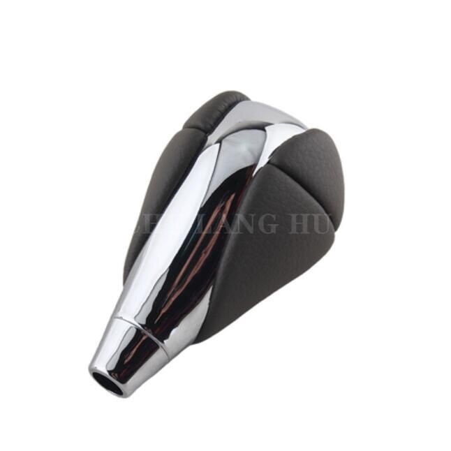 Leather Chrome Automatic Gear Shift Knob For Lexus IS200 IS250 IS300 IS350 2005 2006 2007: Green