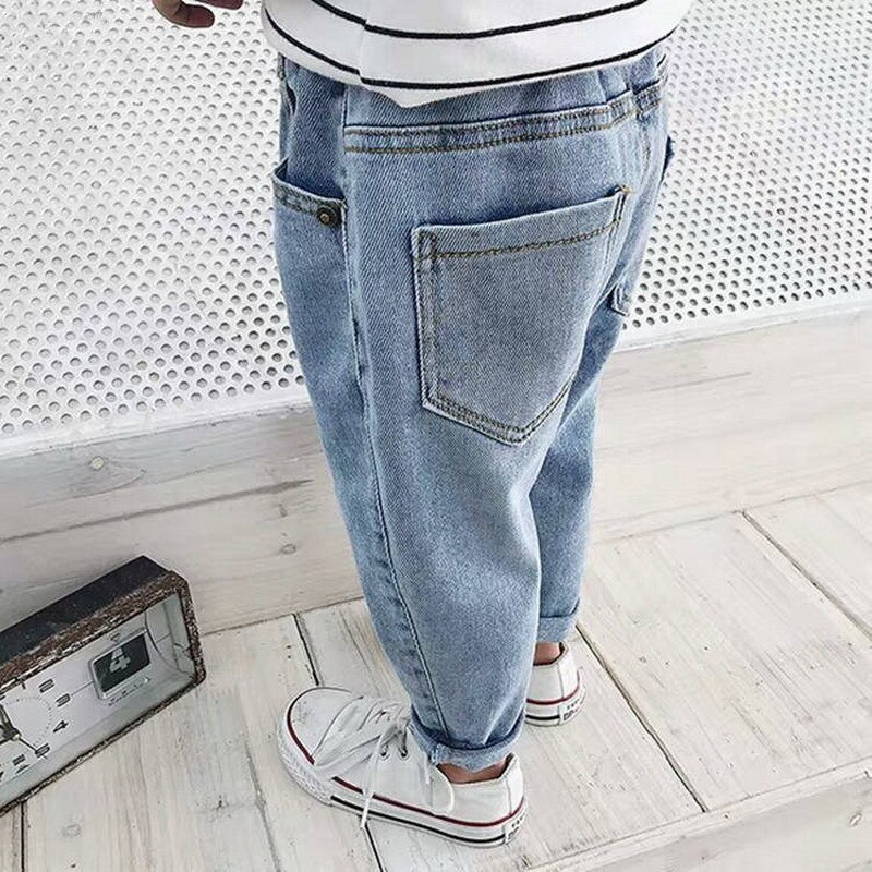 2020 di vendita calda Bambini ragazzi di buona qualità dei jeans Del Bambino di modo delle ragazze del denim dei bambini dei pantaloni nuovi jeans casuali pantaloni 1-5 anni!