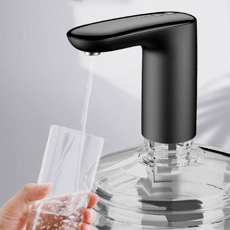 Automatische Water Pomp Voor Fles Draagbare Elektrische Fles Drinkwater Pomp Dispenser Handpomp Flessenwater Usb Opladen