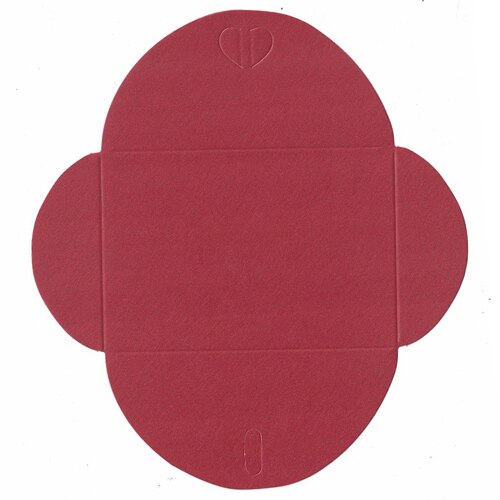 Paper envelope,Colorful Heart clasp envelopes,Wedding Invitation Envelope DIY Envelopes 10.5x7cm 100pcs/lot: Red