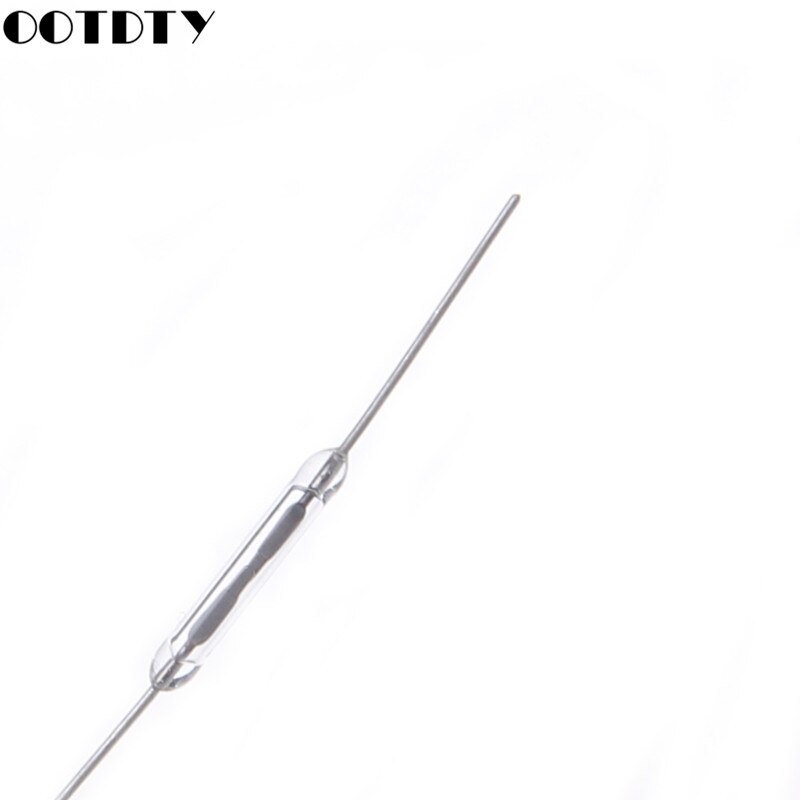 10 Pcs 2x14mm Reed Switch Normally Open Magnetic Induction Switch Electromagnetic N/O