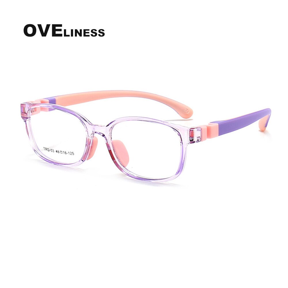 Gafas ópticas para miopía para niños y niñas, montura para gafas TR90 graduadas,: c5