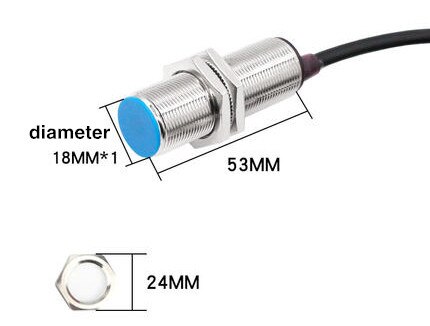 M8M12 sensor M18 limit magnetic proximity switch three-wire 24v magnet sensor NJK-5002C