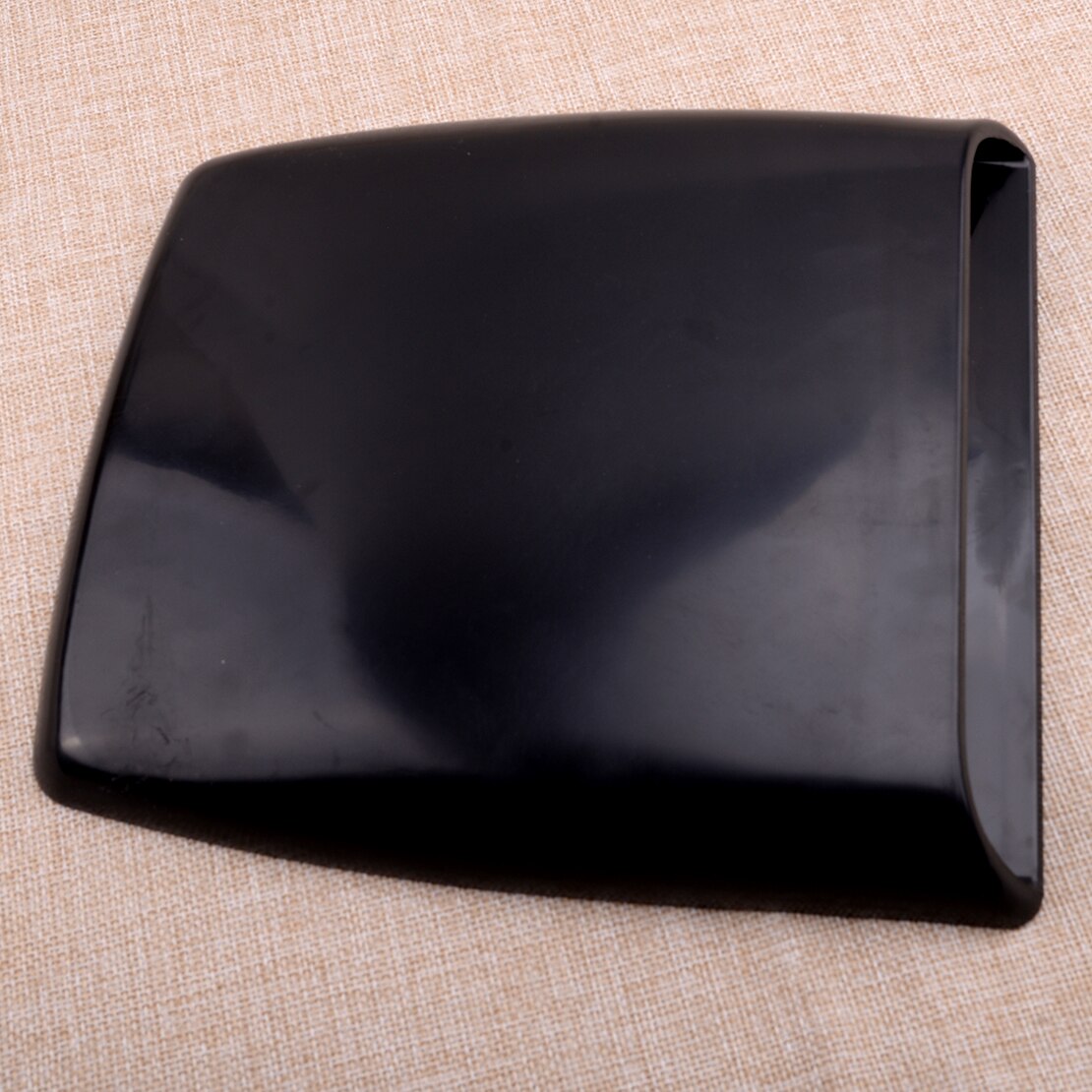 Universal Car Black ABS Decorative Air Flow Intake Vent Bonnet Hood Scoop Cover Trim Fit For SUV Replacement