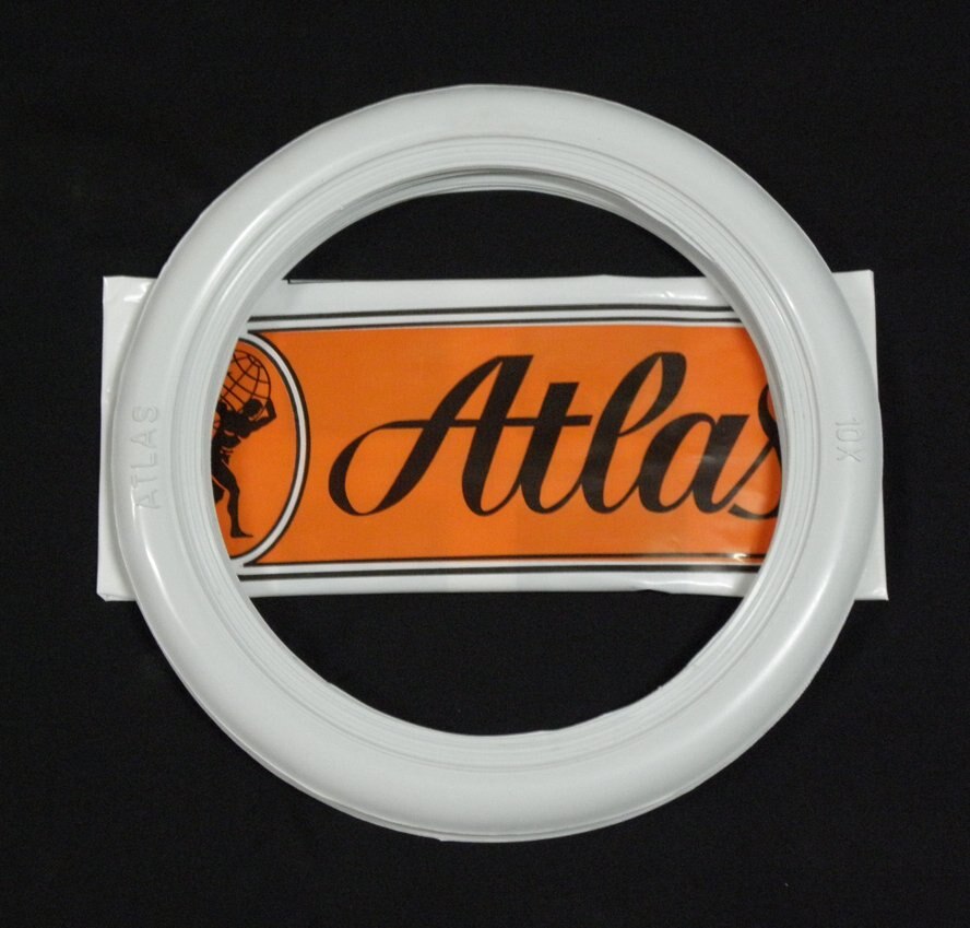 Atlas Band Zijwand 10 &#39;&#39;12&#39;&#39; 13 &#39;&#39;14&#39;&#39; 15 &#39;&#39;16&#39;&#39; 17 &#39;&#39;18&quot; 19 &quot;Inch Velg Witte Muur Topper 4 Delige Set Auto Tire Ring: 18 inch