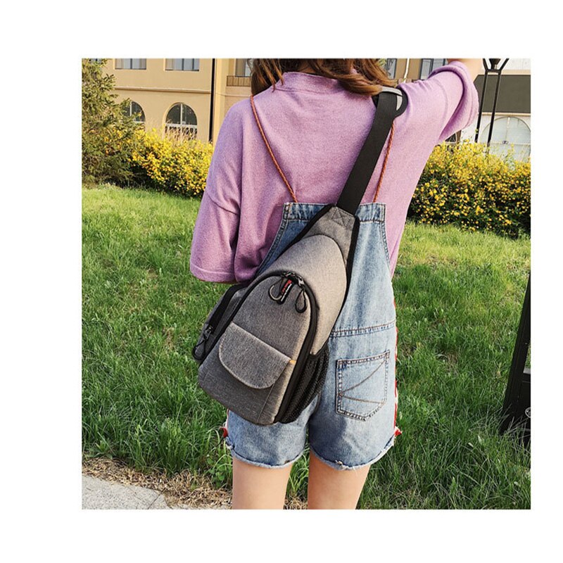 Nylon Camera Bag Handbag Shoulder Bags Crossbody Chest Bag for DSLR Digital Cameras Lens Accessories