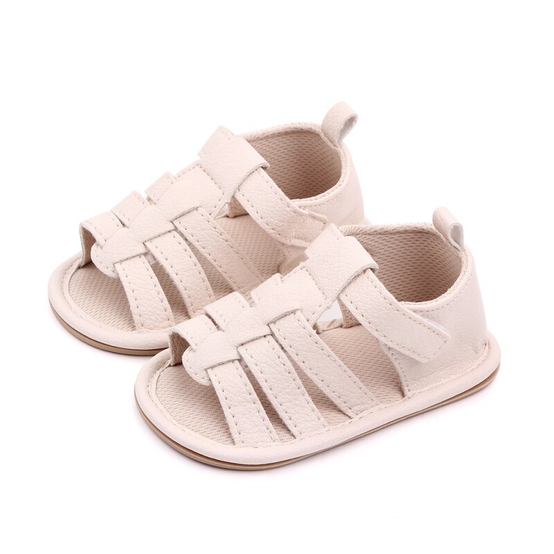 Zomer Kinderen Baby Boy Hollow Ademende Sandalen Peuter Rubberen Zool Anit-Slip Wandelaars Schoenen Baby Sandaal 0-18M