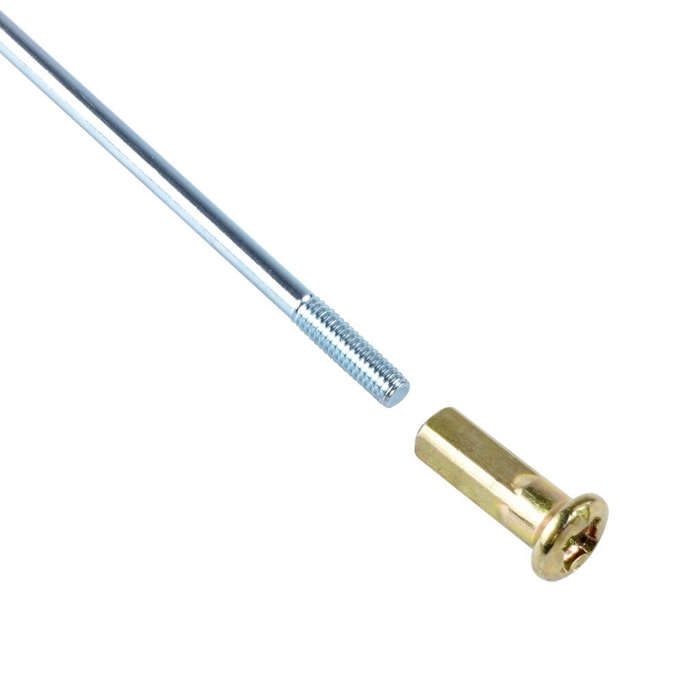 Wheel Spoke Set Voor Honda 17 &#39;&#39;SS50 C70 CL70 CT90 CT110 C110 CD70 W/36 Gat Hub Achter sprak Tepel Set