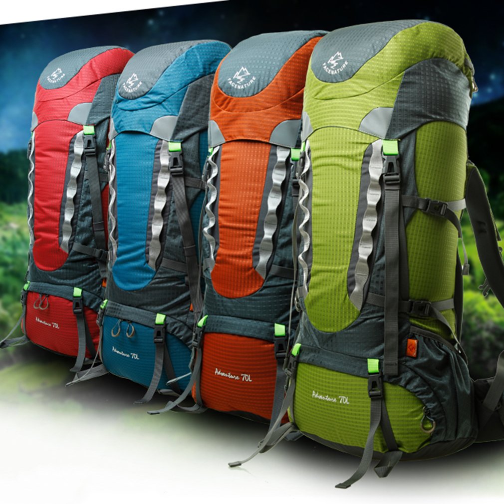 70L Waterproof Mountaineering Bag Camping Hiking R... – Grandado