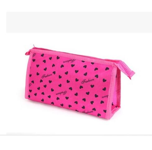 Knoedel Make-Up Tas Luipaard Dot Hart Cosmetische Tas Toevallige Multifunctionele Cosmetische Make-Up Pouch Toilettas Opslag Handtas: 2