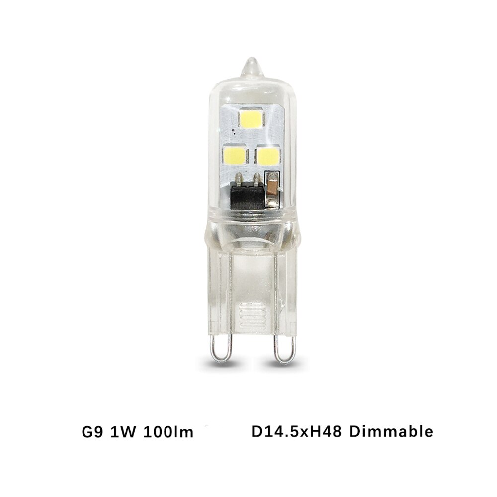 G9 pærer led belysning pære udskift halogen spotlight lysekrone 360 lys vinkel stråle led pære lampe