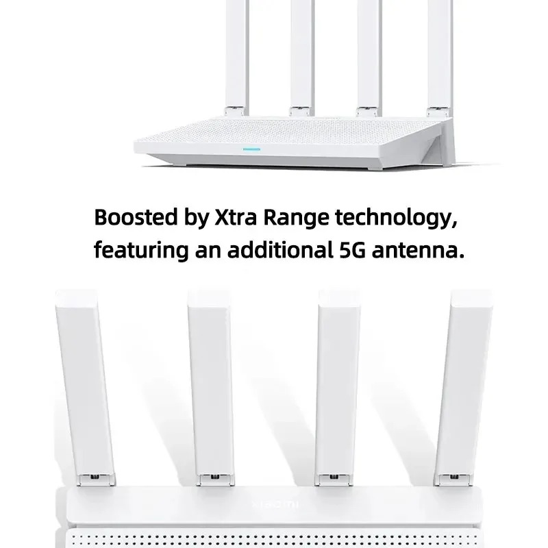 Xiaomi Router AX3000T 2.4G 5G mesh technology WiFi 6 efficient wall penetration Children Online Protection WiFi Router Repeater