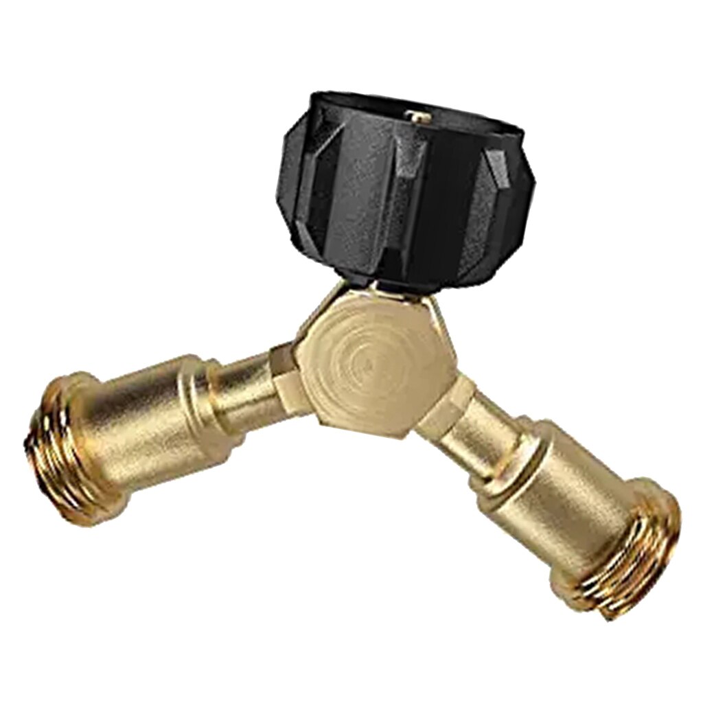 Propan Panzer Y Splitter Adapter W/Edelstahl Regler 4ft Schlauch Für Gas
