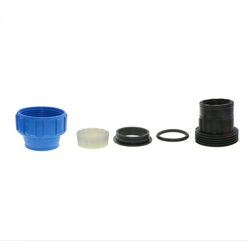 1pc HDPE Compression Female Adapter Plastic PP Coupler Coupling Irrigation Pipe Quick Connector Fitting Flexible Joint Threaded