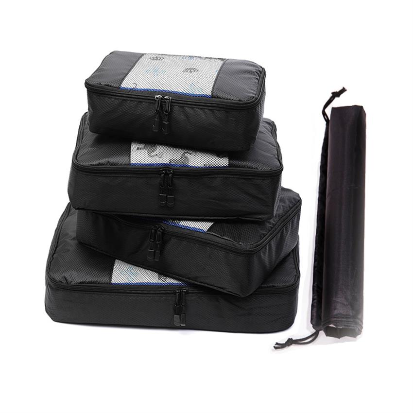 Men Women Children's Nylon Foldable Travel Bag Large Capacity Hand Luggage Waterproof Packing Cubes Travel Luggage Organizer